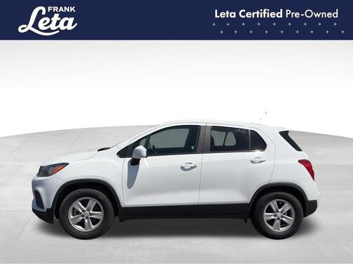 White 2022 Chevrolet Trax LS