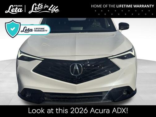 2026 Acura ADX W/A-SPEC ADVANCE PACKAGE