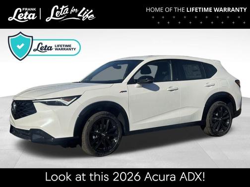 2026 Acura ADX W/A-SPEC ADVANCE PACKAGE