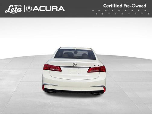 White 2018 Acura TLX V6 w/Technology Package