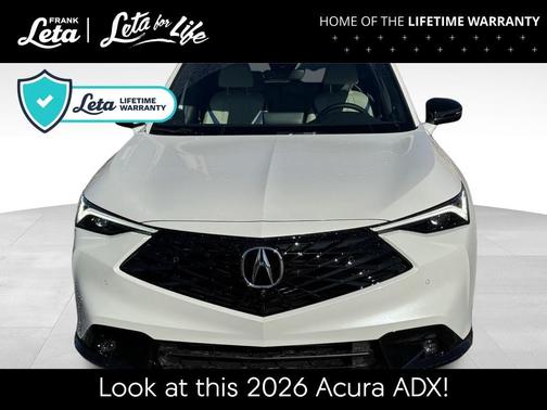2026 Acura ADX W/A-SPEC ADVANCE PACKAGE