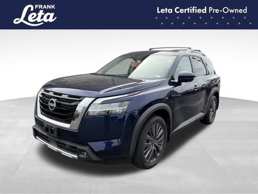 Blue 2022 Nissan Pathfinder SL