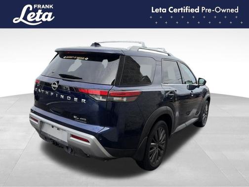 Blue 2022 Nissan Pathfinder SL