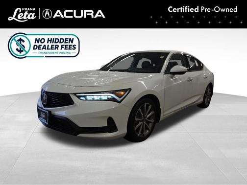 Platinum White Pearl 2024 Acura Integra