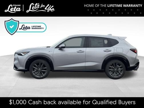 Silver 2026 Acura ADX A-Spec