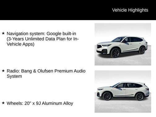 2026 Acura MDX A-Spec