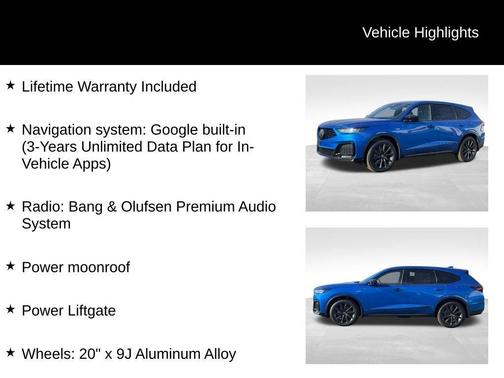 2026 Acura MDX A-Spec