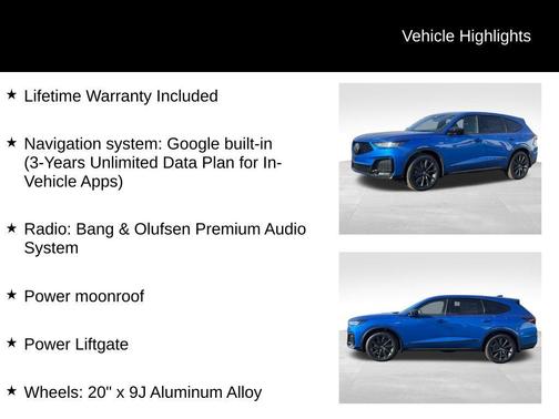 2026 Acura MDX A-Spec