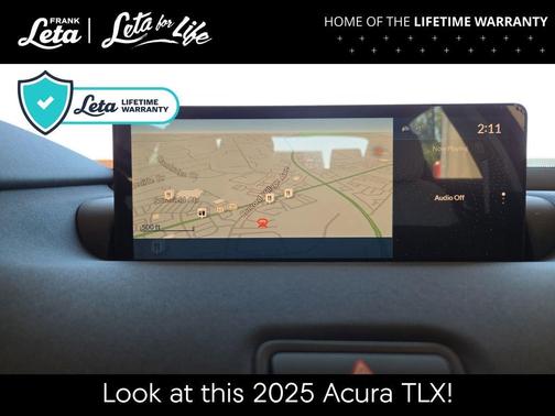 2025 Acura TLX Technology