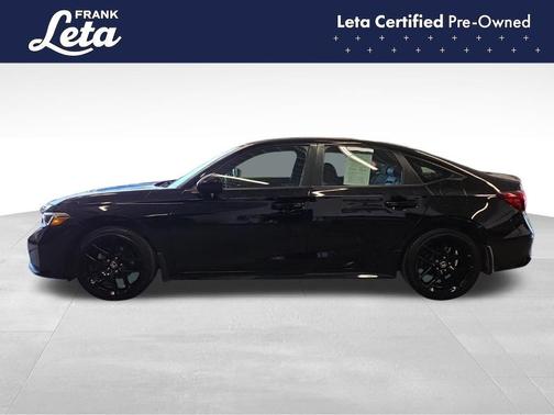 Black 2025 Honda Civic Sport