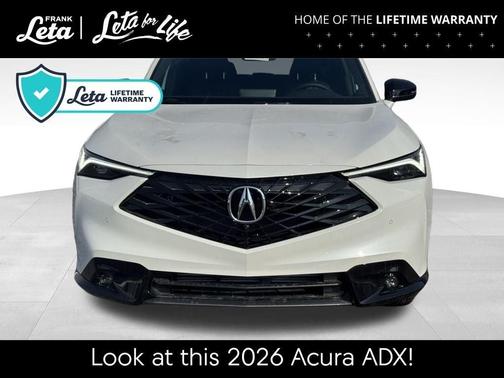 2026 Acura ADX W/A-SPEC ADVANCE PACKAGE