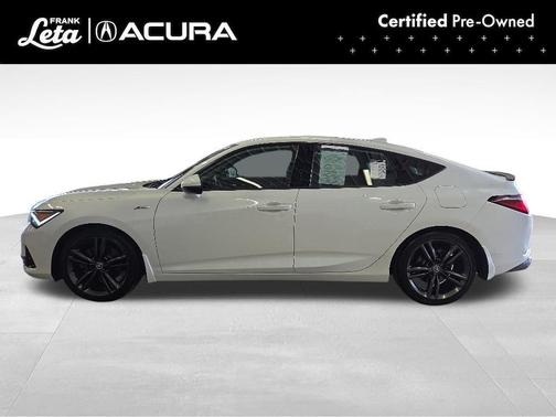 White 2023 Acura Integra A-Spec Technology