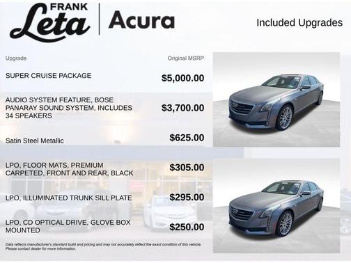 2018 Cadillac CT6 3.6L Premium Luxury