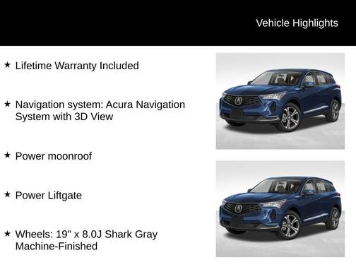 2026 Acura RDX TECHNOLOGY PACKAGE
