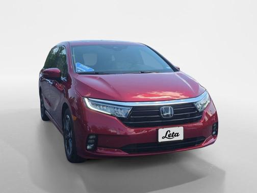 Red 2024 Honda Odyssey Elite