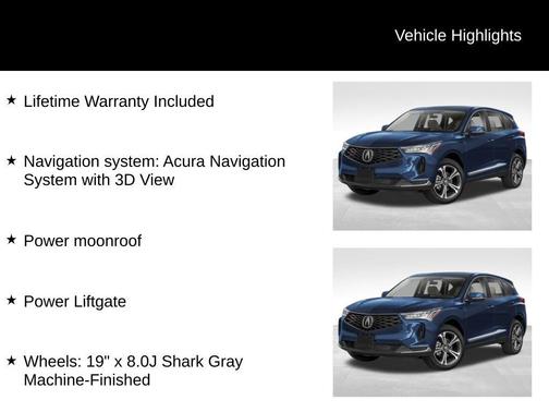 2025 Acura RDX Technology Package