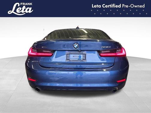 Blue 2021 BMW 330 i xDrive