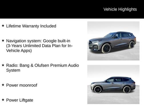 2026 Acura MDX A-Spec Advance Package