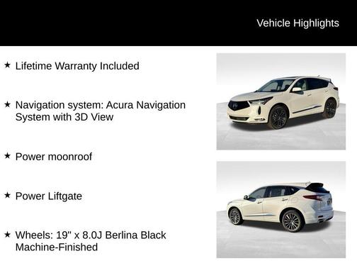 2025 Acura RDX Advance Package