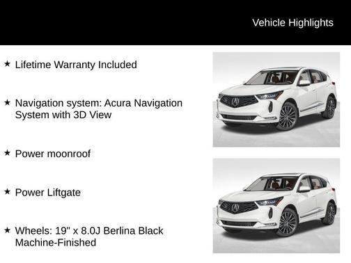 2025 Acura RDX Advance Package