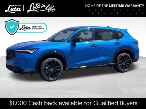 Blue 2026 Acura ADX A-Spec Advance
