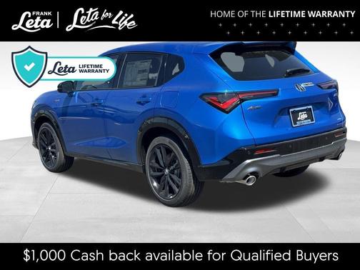 Blue 2026 Acura ADX A-Spec Advance