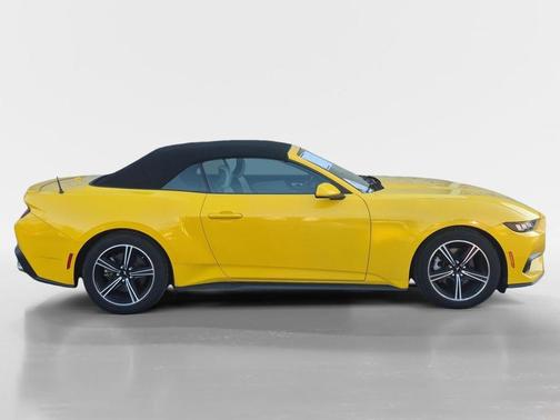 Yellow 2024 Ford Mustang EcoBoost Premium
