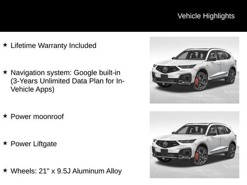 2026 Acura MDX Type S w/Advance Package