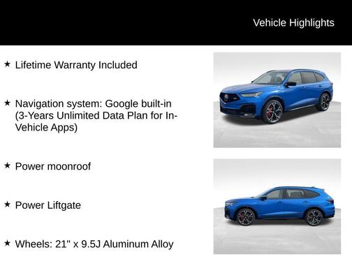 2026 Acura MDX Type S w/Advance Package