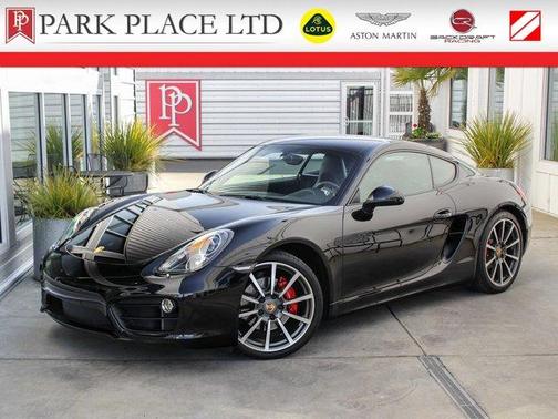Black 2014 Porsche Cayman S