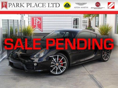 Black 2014 Porsche Cayman S