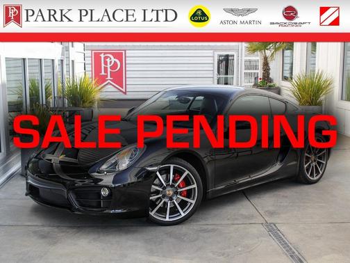 Black 2014 Porsche Cayman S