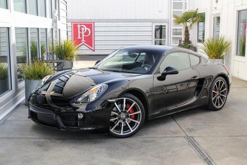 Black 2014 Porsche Cayman S