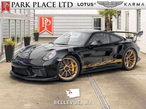 Black 2019 Porsche 911 GT3 RS