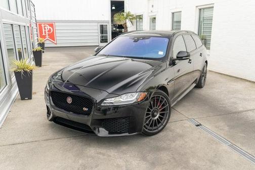 Santorini Black 2018 Jaguar XF S