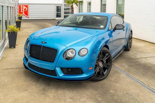 Kingfisher Metallic 2015 Bentley Continental GT V8 S