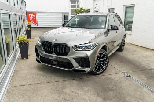 Gray Metallic 2021 BMW X5 M Base