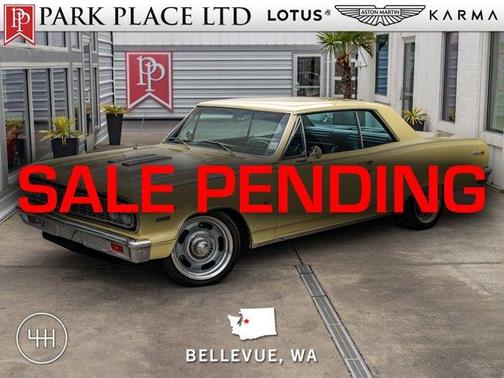 Yellow 1964 Chevrolet Chevelle