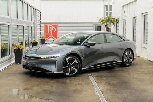 Blue 2024 Lucid Air Touring