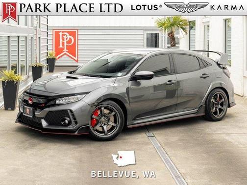 Polished Metal Metallic 2019 Honda Civic Type R Touring