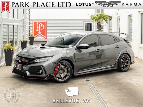 Polished Metal Metallic 2019 Honda Civic Type R Touring