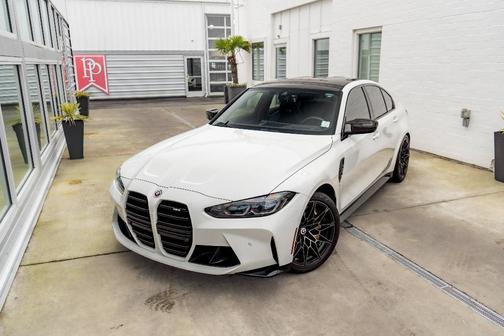 Alpine White 2023 BMW M3 Base