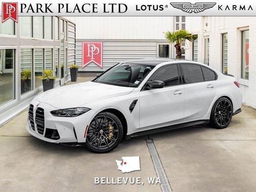 Alpine White 2023 BMW M3 Base