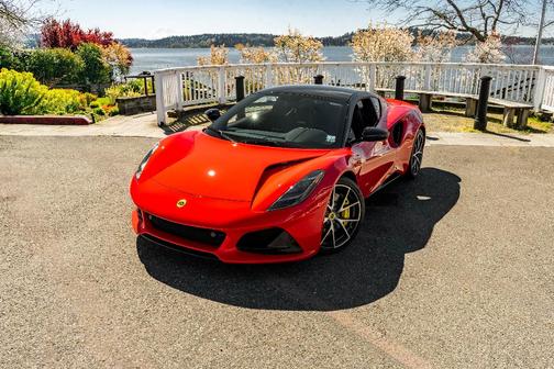Vivid Red 2024 Lotus Emira First Edition