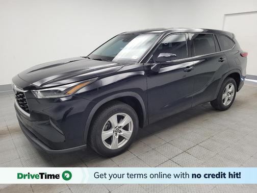Midnight Black Metallic 2021 Toyota Highlander L