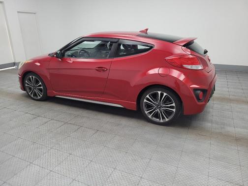 Boston Red Metallic 2017 Hyundai Veloster Turbo