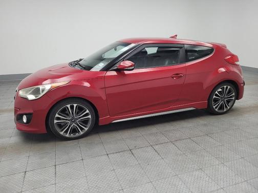 Boston Red Metallic 2017 Hyundai Veloster Turbo