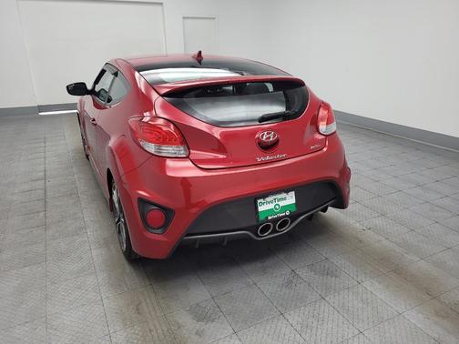 Boston Red Metallic 2017 Hyundai Veloster Turbo