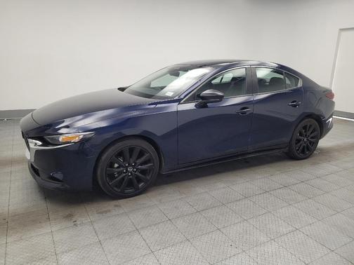 Deep Crystal Blue Mica 2025 Mazda Mazda3 2.5 S Select Sport