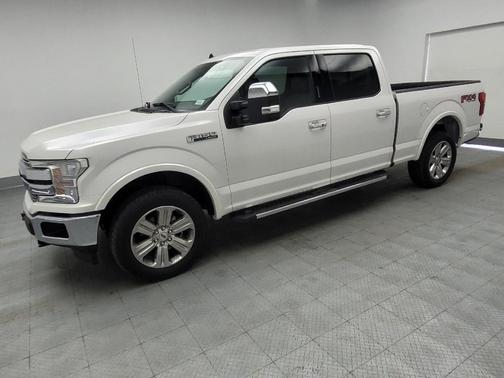 White Platinum Metallic Tri-Coat 2019 Ford F-150 Lariat